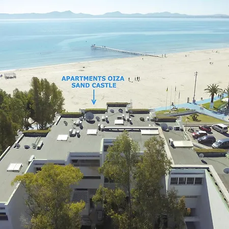 Oiza Castles 23 At Beach, Wifi And Aircon Apartment *